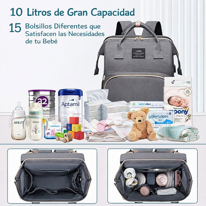 👶🏻 MOCHILA MULTIFUNCIONAL PARA BEBE + ENVÍO GRATIS