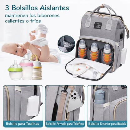 👶🏻 MOCHILA MULTIFUNCIONAL PARA BEBE + ENVÍO GRATIS